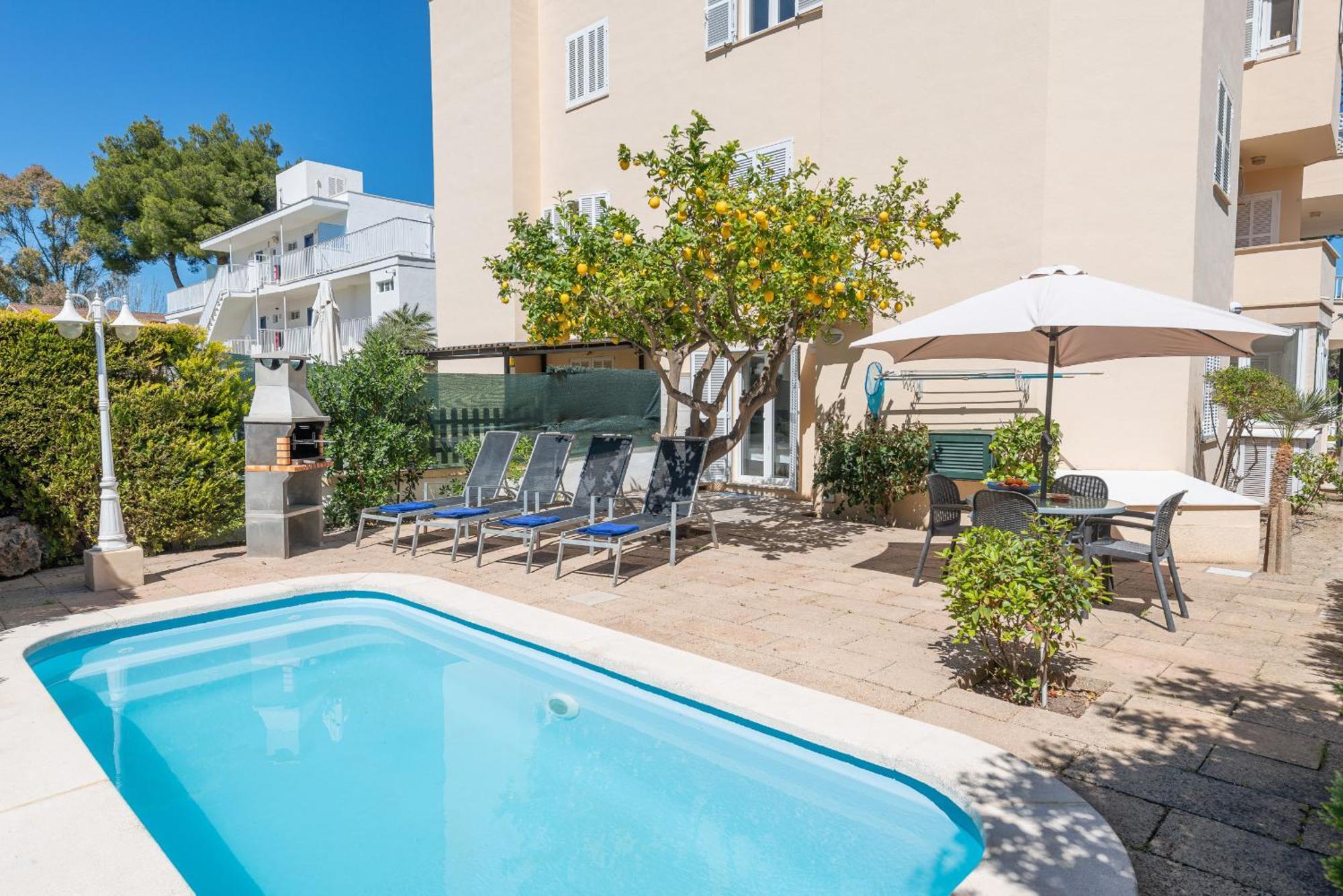 Apartment Playamar, Con Piscina Privada Alcúdia